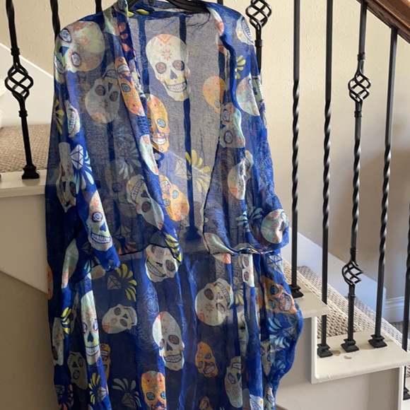 Accessories - Sugar skull scarf